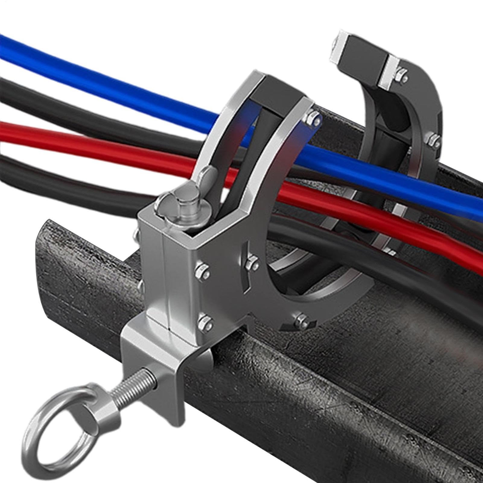 Polea con rodillo para cable de 65mm y herramienta giratoria para instalar alambre eléctrico