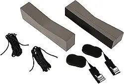 Attwood 11438-7 Kit de transporte universal de caiaque para carro sem rack com blocos de espuma de suporte