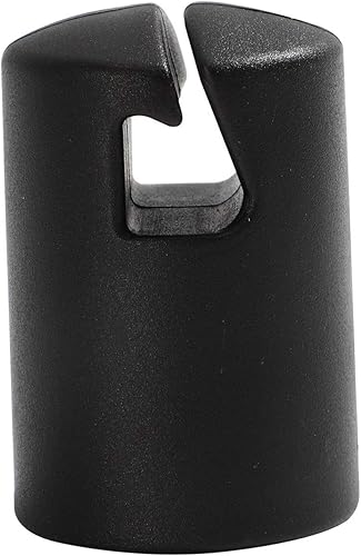 Miniatura 2 de Tapa de poste para trampolín para sistema de anillo superior de hoja de acero plana, 6 piezas, negro, solo cabe en poste de trampolín de 1.260 in