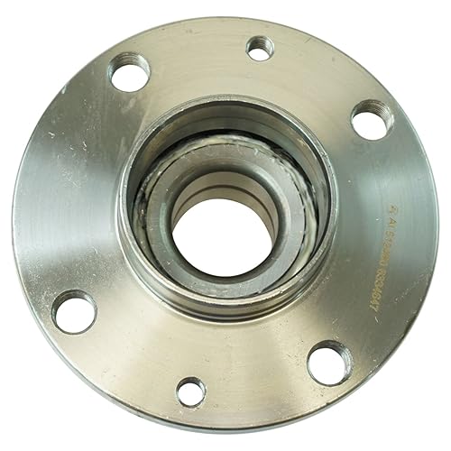 Vista 1006 de TRQ Juego de 2 rodamientos de rueda trasera y conjunto de cubo con sensor ABS compatible con Ford Transit Connect 2014-2018