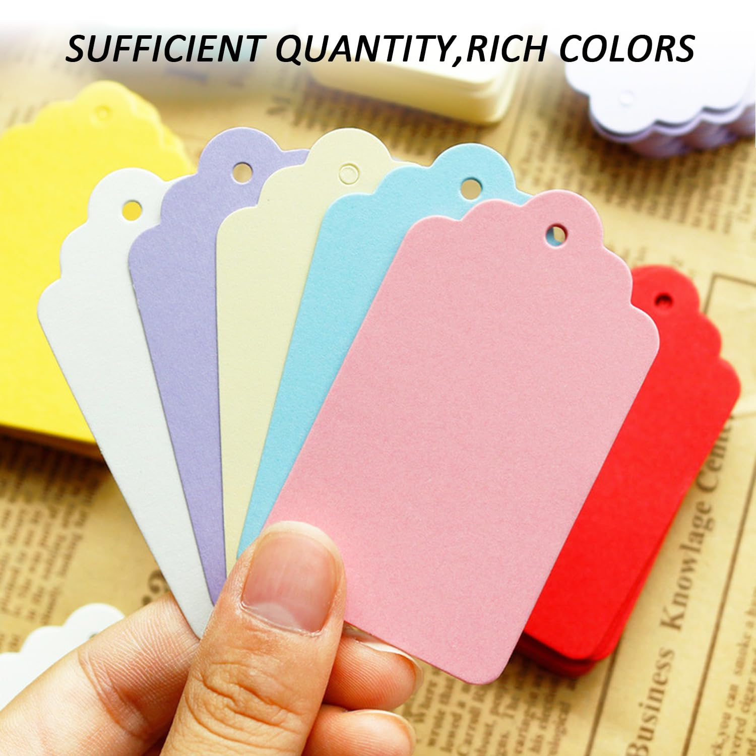 200 Kraftpapier Anhänger Mit 100m Jutegarn - Blanko Geschenkanhänger Set