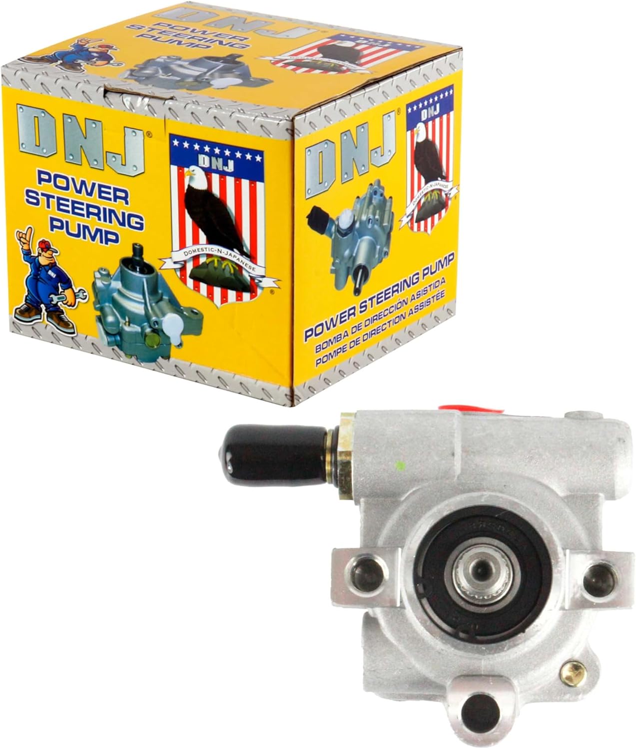 DNJ PSP1301 New Power Steering Pump for 1998-2001 INFINITI Q45 4.1L V8 32V DOHC 4130cc