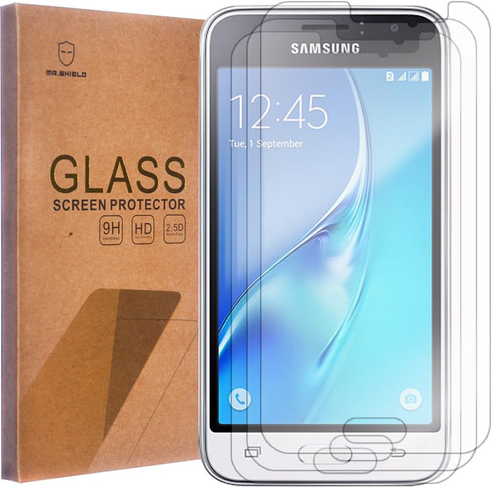 [3-PACK]-Mr.Shield Designed For Samsung Galaxy Luna [Tempered Glass] Screen Protector with Lifetime Replacement