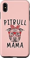 Vista 11 de Funda para iPhone 16 Pit Bull Mama Pitbull Dog Mom Día de la Madre