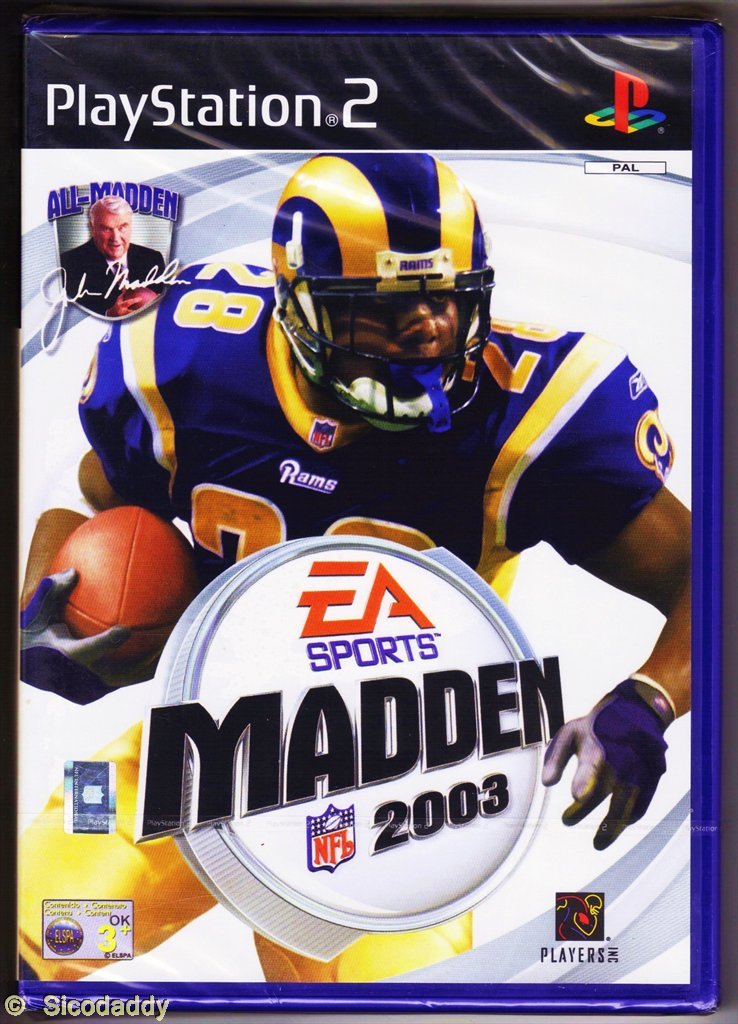 Madden 2003 Playstation 2 Import anglais version originale PS2