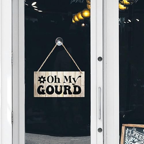 Vista 39 de Letrero decorativo para puerta delantera, decoración rústica de bienvenida de otoño para colgar en la pared, placas de madera para porche de granja