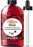 Vista 1 de Artizen Aceite esencial de rosa – Botella enorme de 2 onzas de grado terapéutico para aromaterapia, relajación, terapia de la piel y más