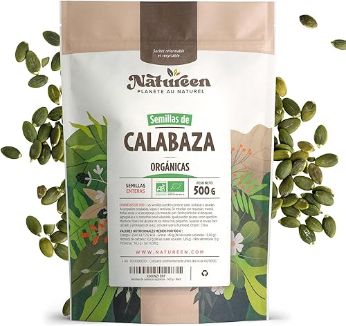 Pepitas de Calabaza Crudas Ecológicas Morgenland — 500g