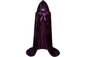 Captivating Unisex Velvet Cape: Elevate Halloween Ensembles