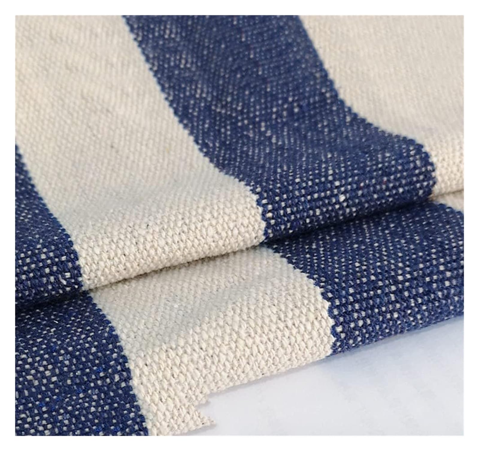 Hamac portable, hamac simple ou double for extérieur, hamac de jardin for camping, voyage, terrasse, hamacs en toile à rayures bleues et blanches, portable avec sac de transport, balançoire for intéri