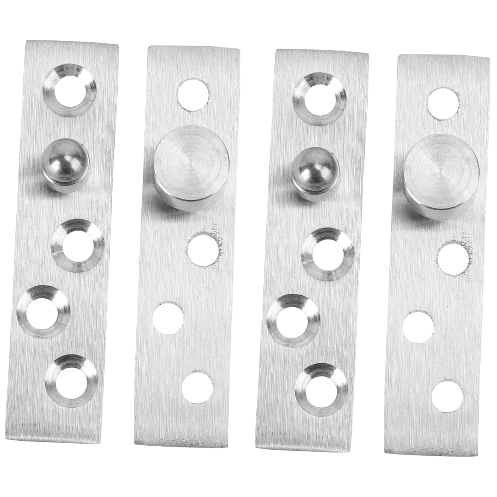 LIFKICH Stainless Steel Door Hinge 2pcs 360 Door Pivot Hinges 360 Degree Rotation Hinge Hidden Door Hinge Axis to Rotate Stainless Steel Door Invisible Door Hinge