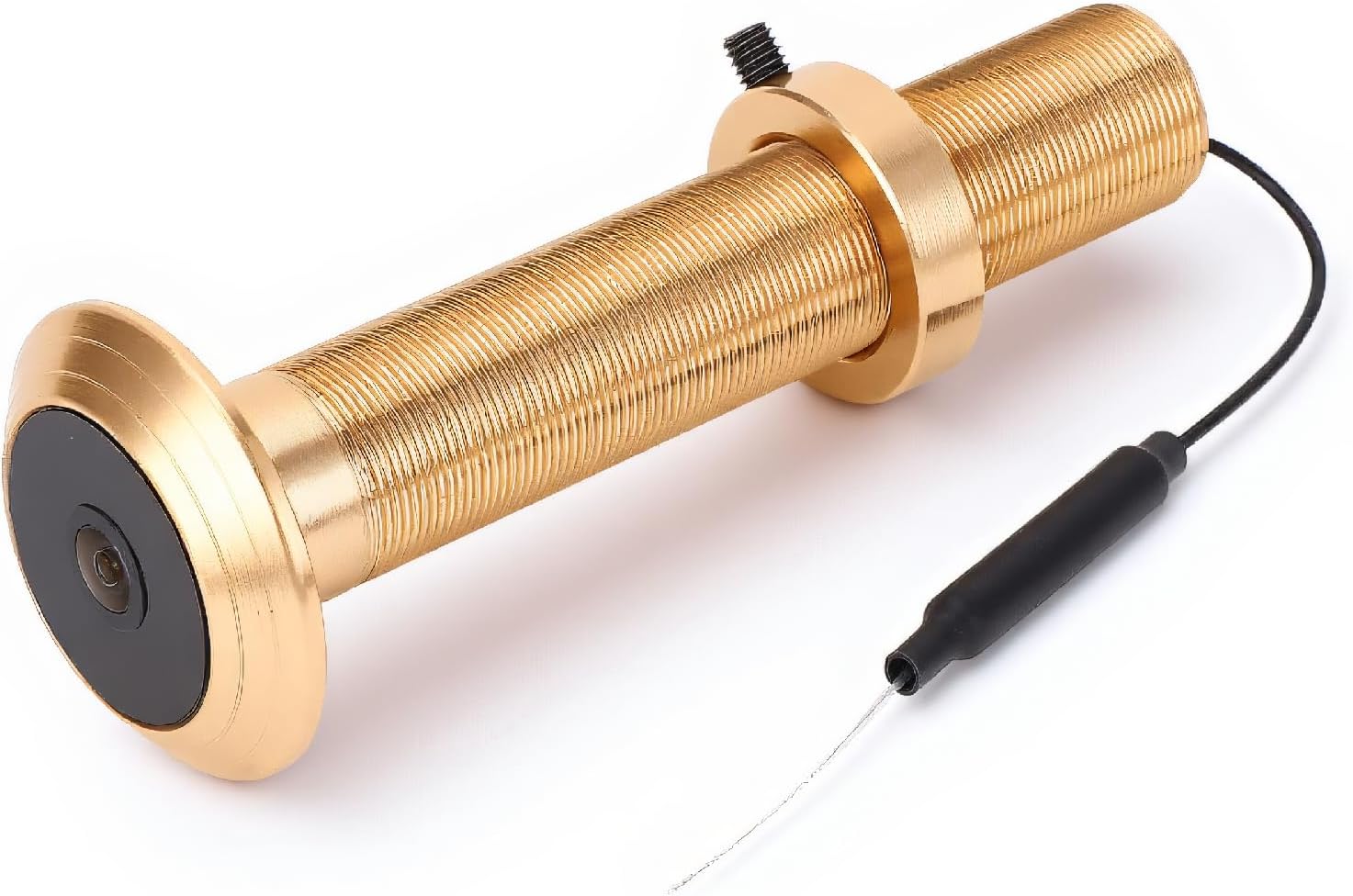 Smart Door Peephole Camera, 1080P HD Door Eye Hole Camera Night Movement Detection Connection, 220° Wide Angle, for Home Security (32GB)