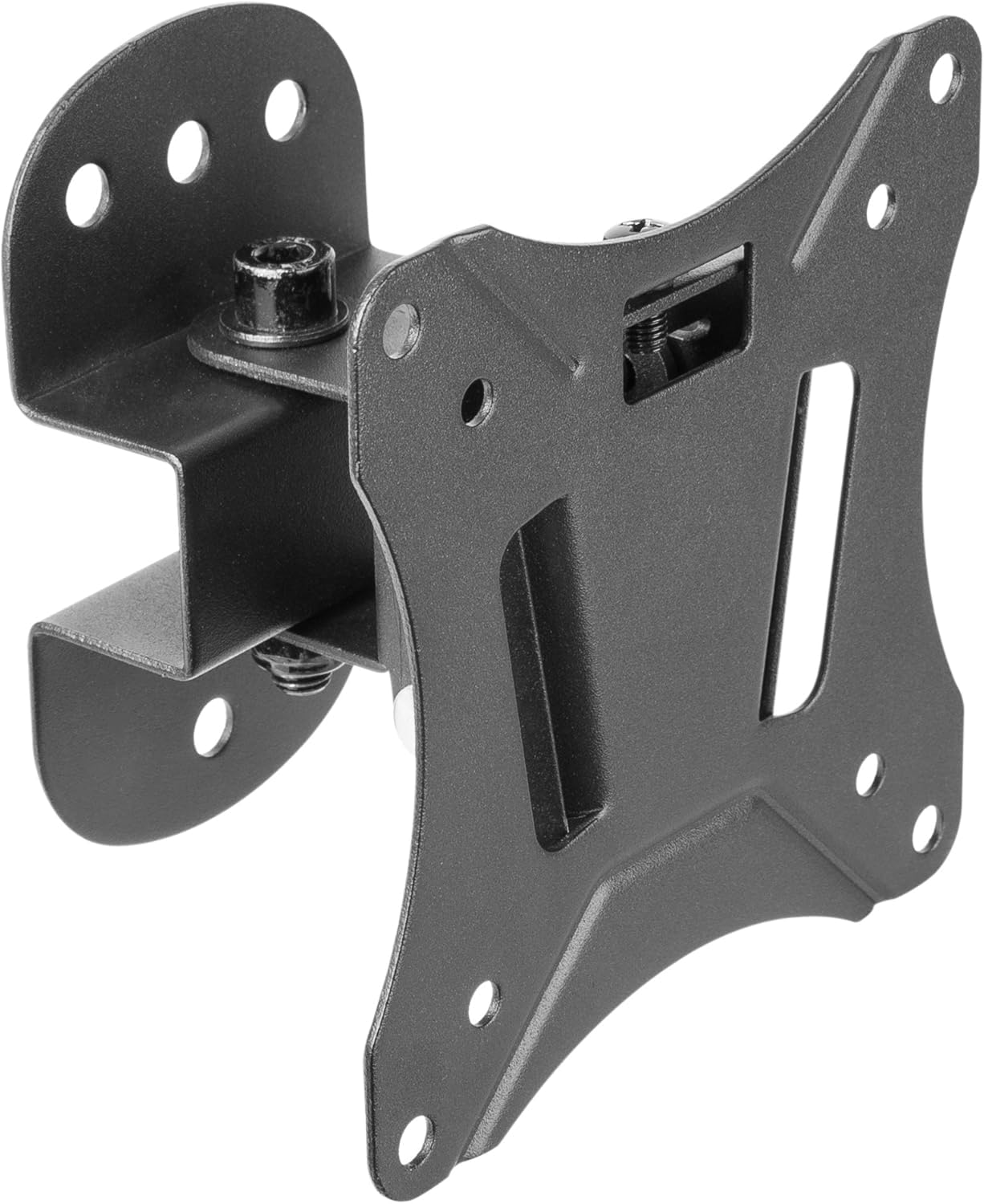 RICOO Soporte Monitor Pared Giratorio Inclinable Fijo Pantalla TV 13-27" (33-69cm) S7111 Bracket Universal Televisor LED/LCD VESA 75x75 100x100
