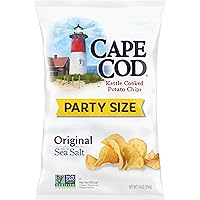Vista 7 de Cape Cod Papas fritas, papas fritas cocidas en hervidor original, 8 onzas