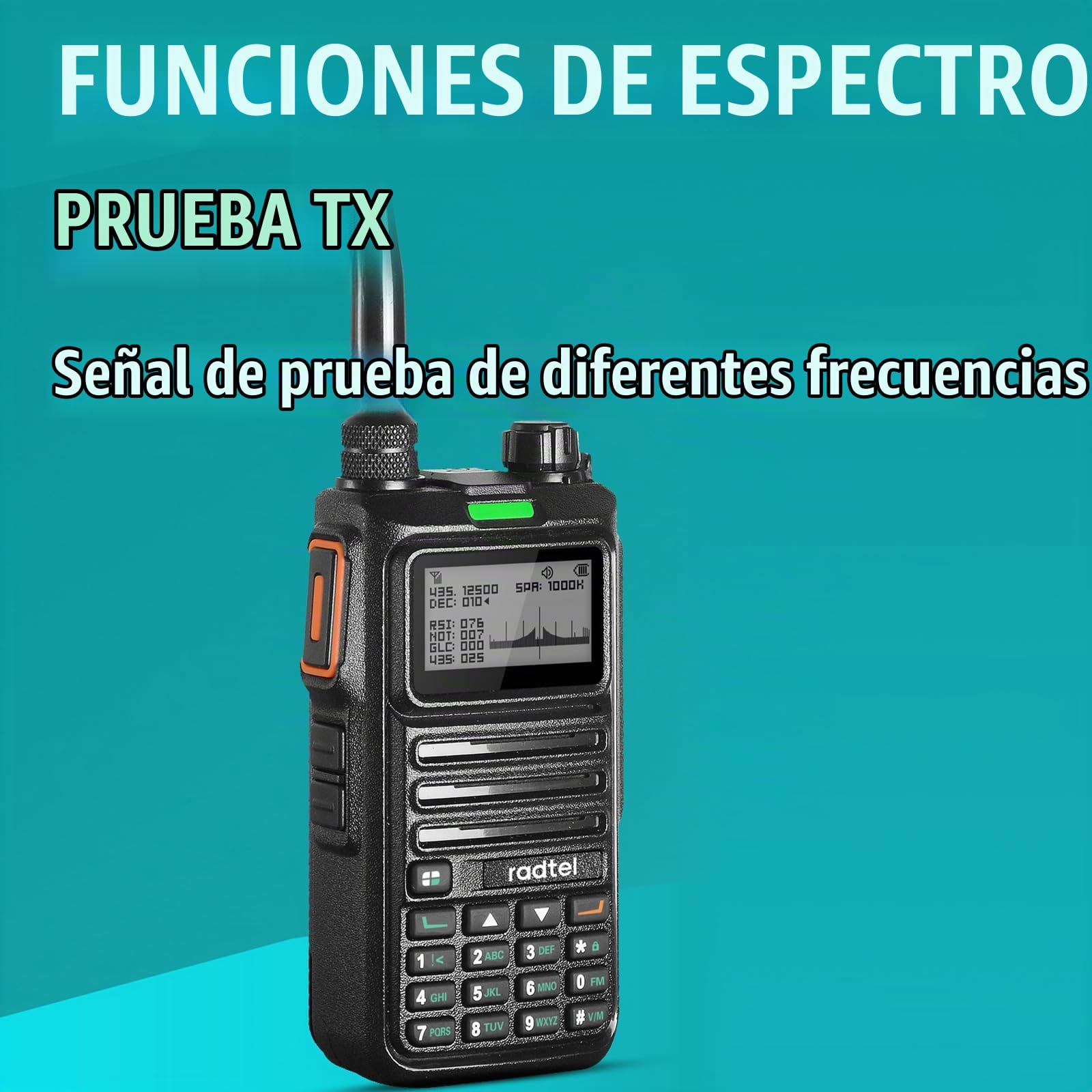 Radtel RT-4D DMR Radio – Walkie Talkie Digital, Modo Doble Analógico/Digital, 1024 Canales, Doble Ranura de Tiempo, Comunicación de Radioaficionado
