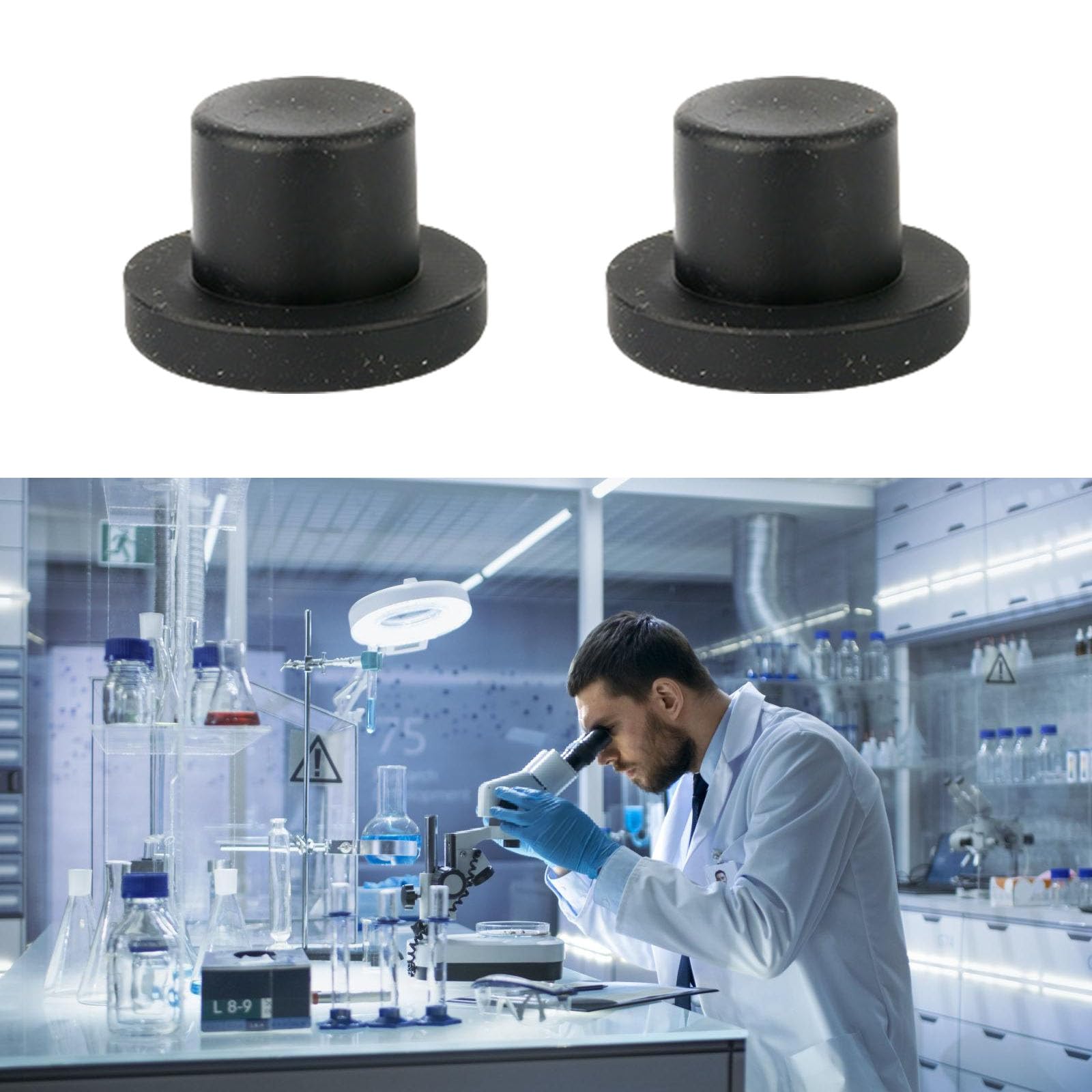 Silicone Plug Mount T Shape Rubber Stopper Hole Plug for Powder Coating Plating Plug Sealing Plug