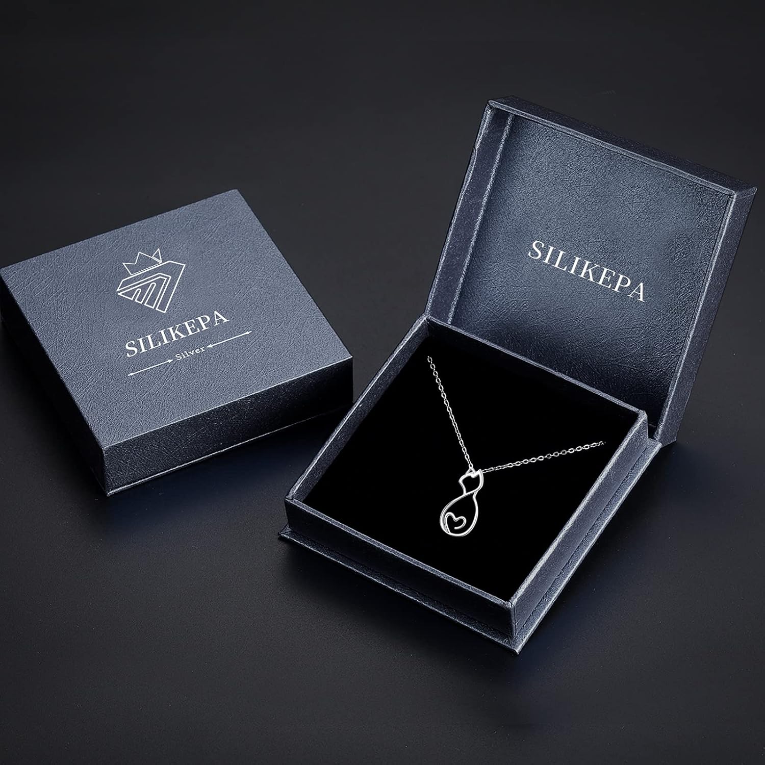 Animal Necklace for Women Girls 925 Sterling Silver Cat/Dog/Monkey/Sloth Pendant Necklace Cute Animal Jewelry Gift for Women Girls - Image 7