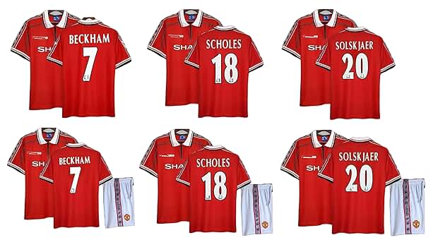 1999マンチェスターユナイテッド スールシャールユニフォーム Lサイズ 1999マンチェスターユナイテッド スールシャールユニフォーム L