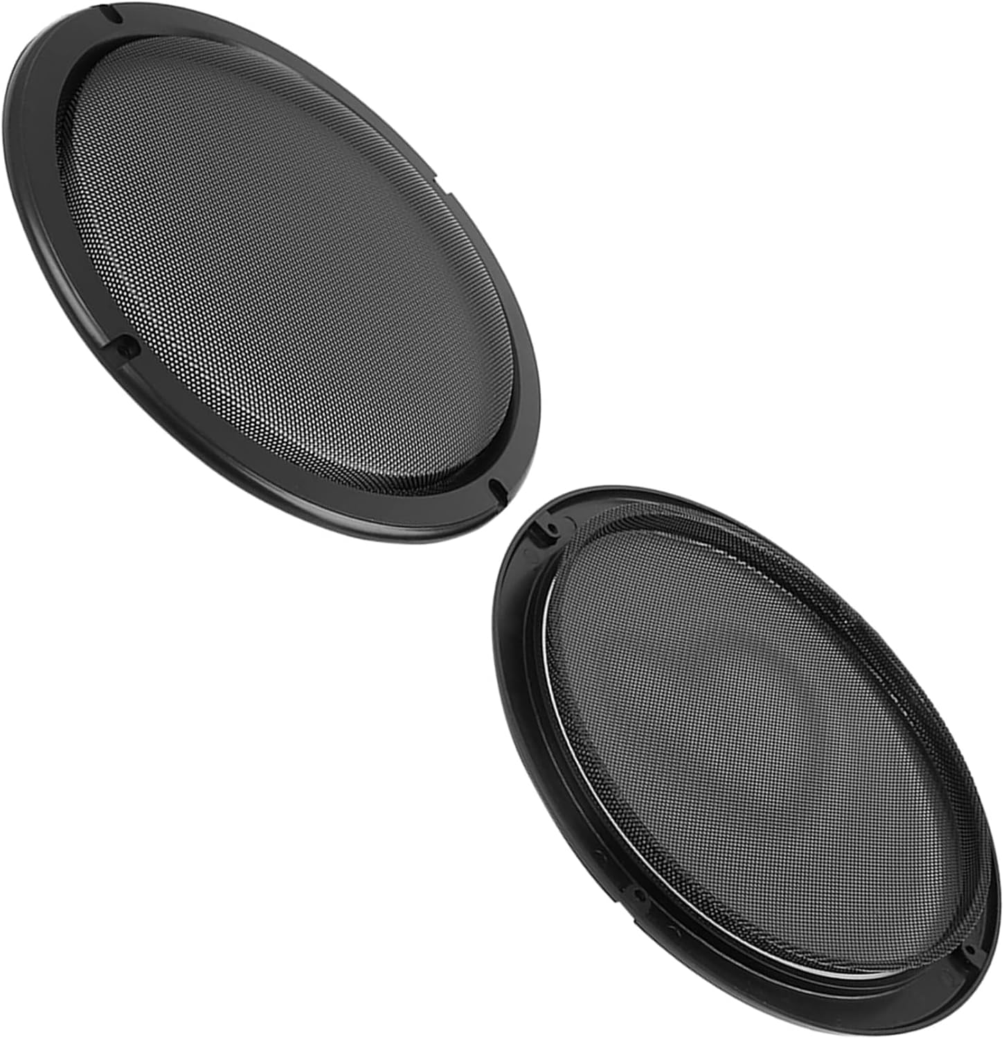 Unifizz Car 2pcs Speaker Mesh Grill Cover Protector Sub Woofer Subwoofer Grille Set 8.5" Black