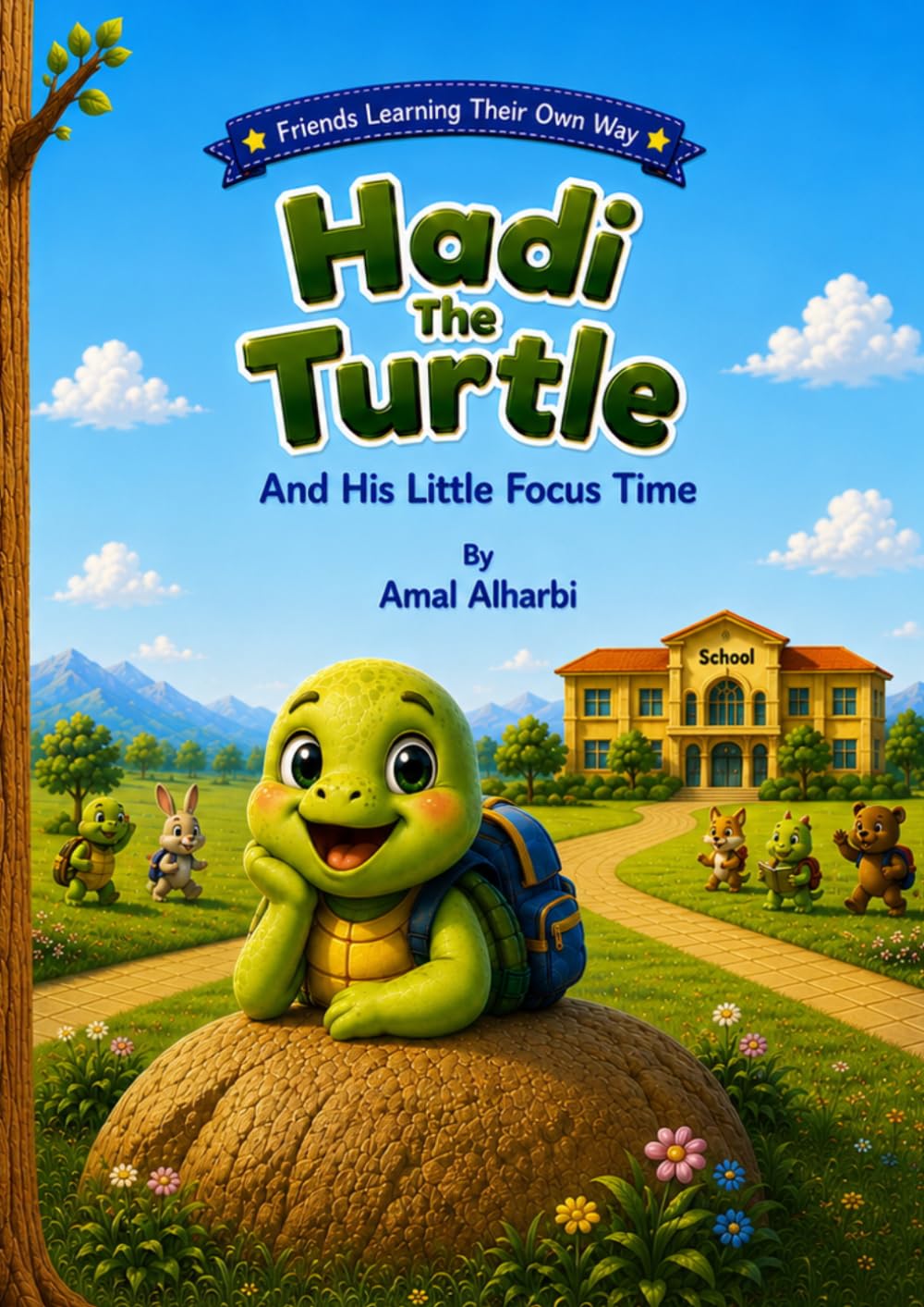 Hadi the Turtle and His Little Focus Time: Friends Learning Their Own Way