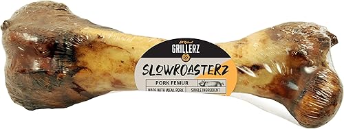 Scott Pet - Fémur de cerdo envuelto para mascotas