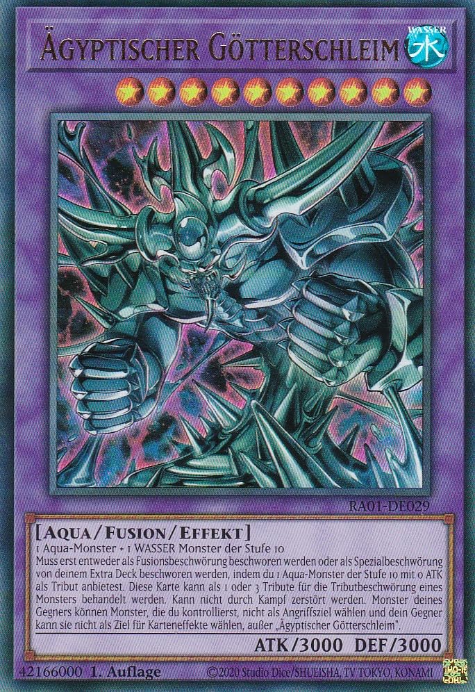 RA01-DE029 - Ägyptischer Götterschleim - Ultra Rare - 1. Auflage
