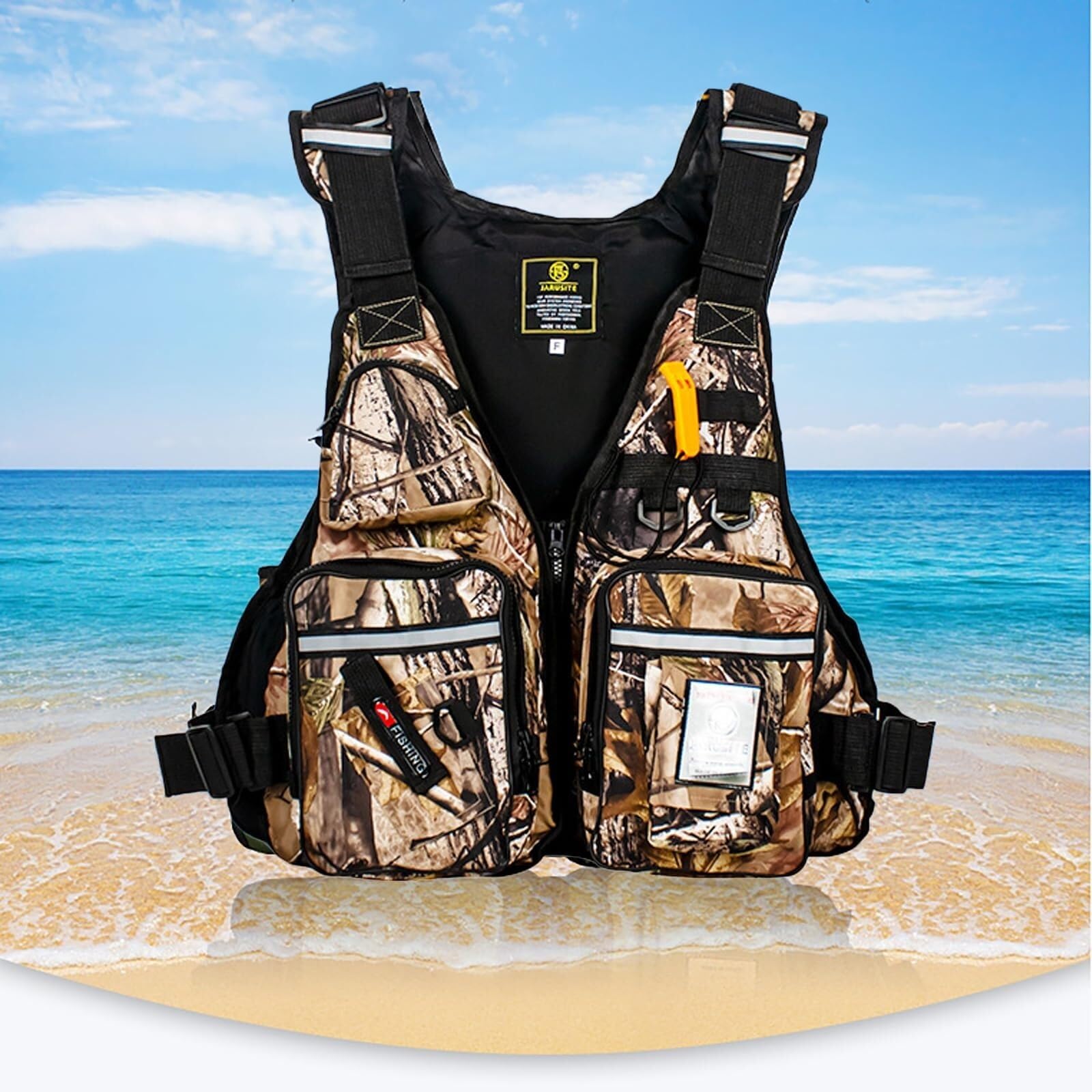 Salvagente per Adulti Salvagente ad Alta galleggiabilità Aiuto al galleggiamento Regolabile per Paddle Boarding Kayak Snorkel Sport Acquatici(Grigio)