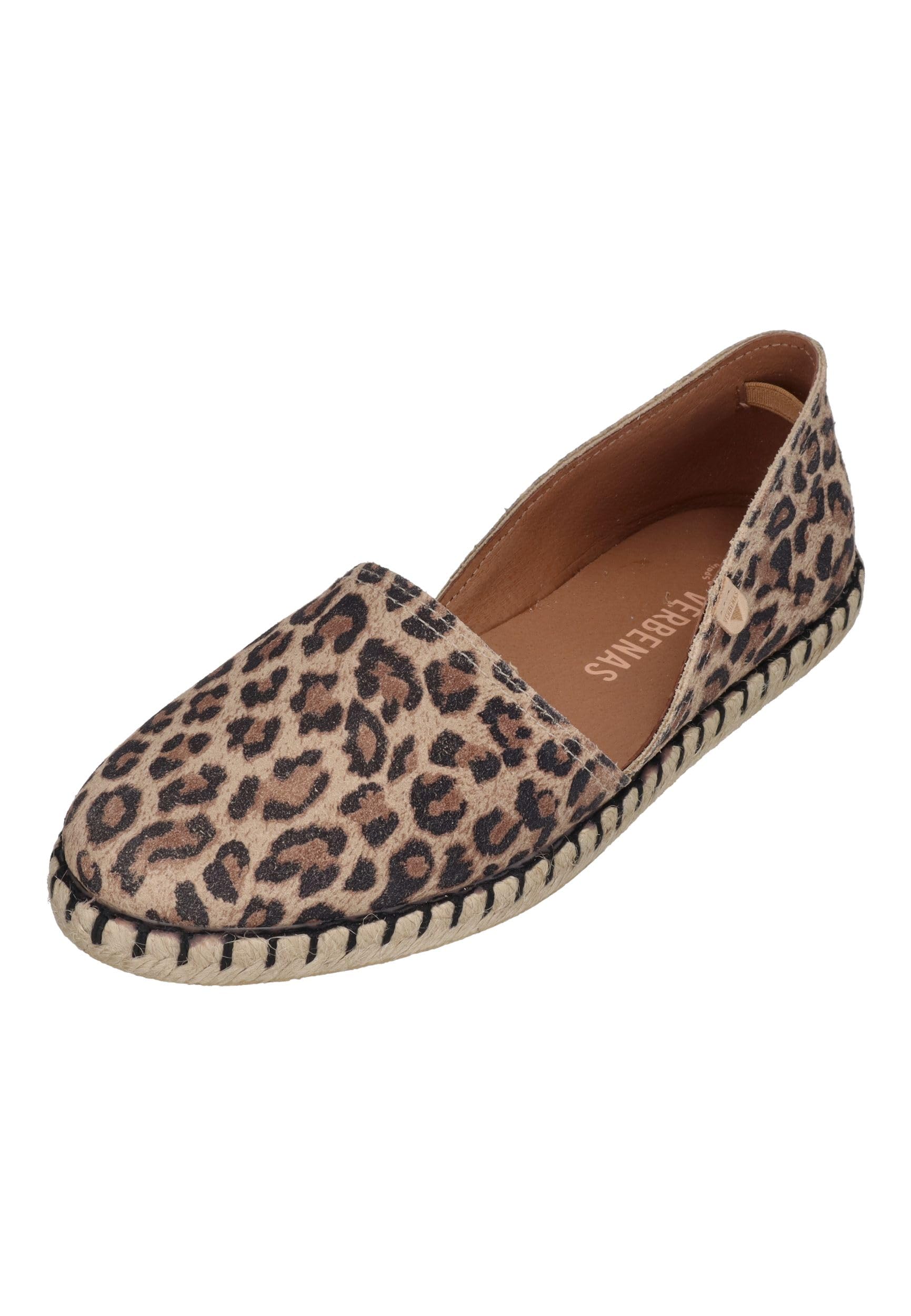VERBENAS Espadrilles Carmen Leo Camel pour femme