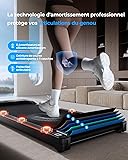 Walking Pad with Incline, 1-6 Km/H 8% Portable Under Desk Walking Treadmill, Exercise Equipment For Home Office Use, Quiet Running Machine - 5
