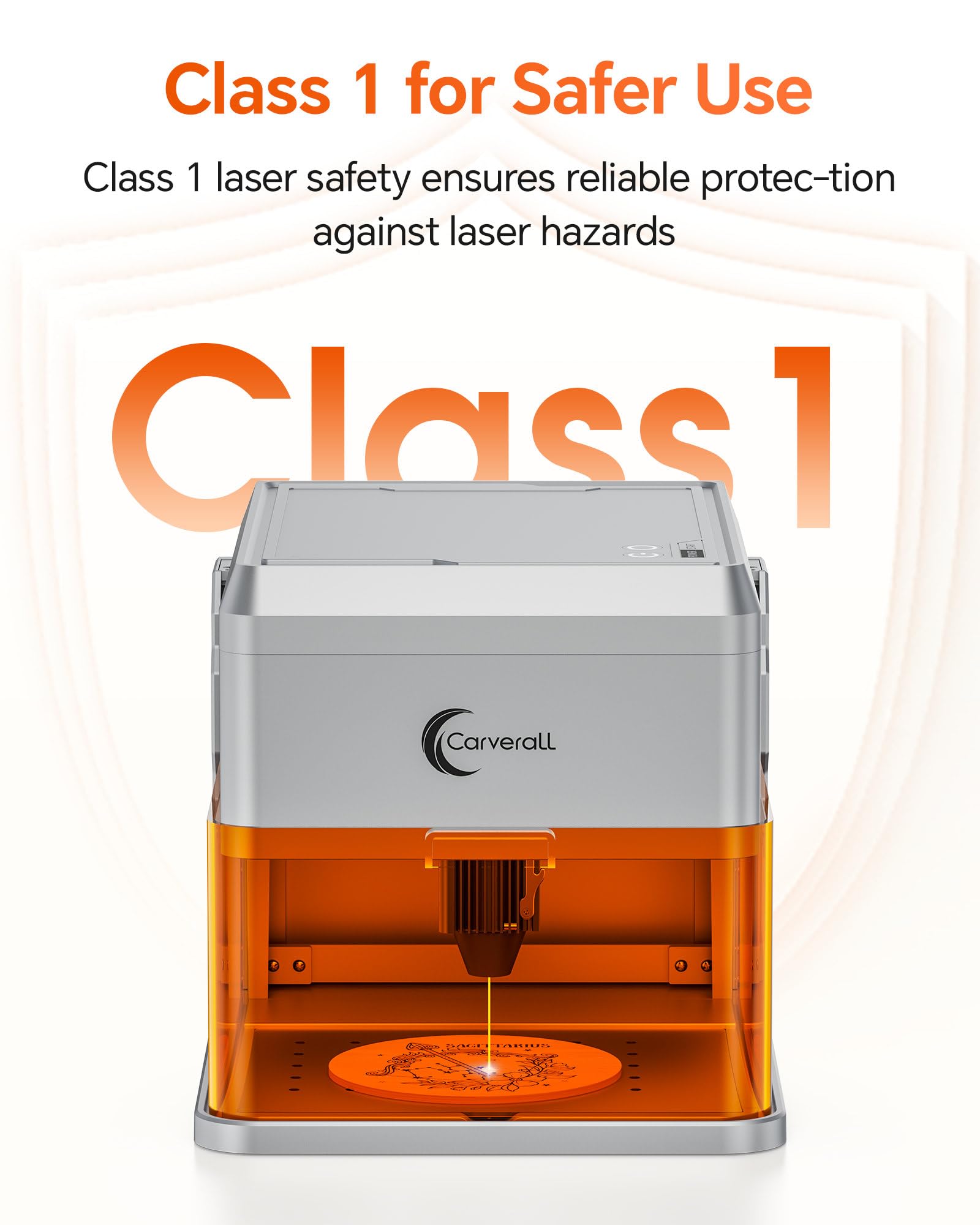 A1 Pro 10W Laser Graviermaschine mit HD-Kamera, WLAN & KI-Software, Klasse 1 Lasergravierer und Laser Cutter, 0,01 mm Präzision, für Holz, Leder, Glas, Acryl & DIY | HD-Kamera, Klasse 1, WLAN & KI-Software