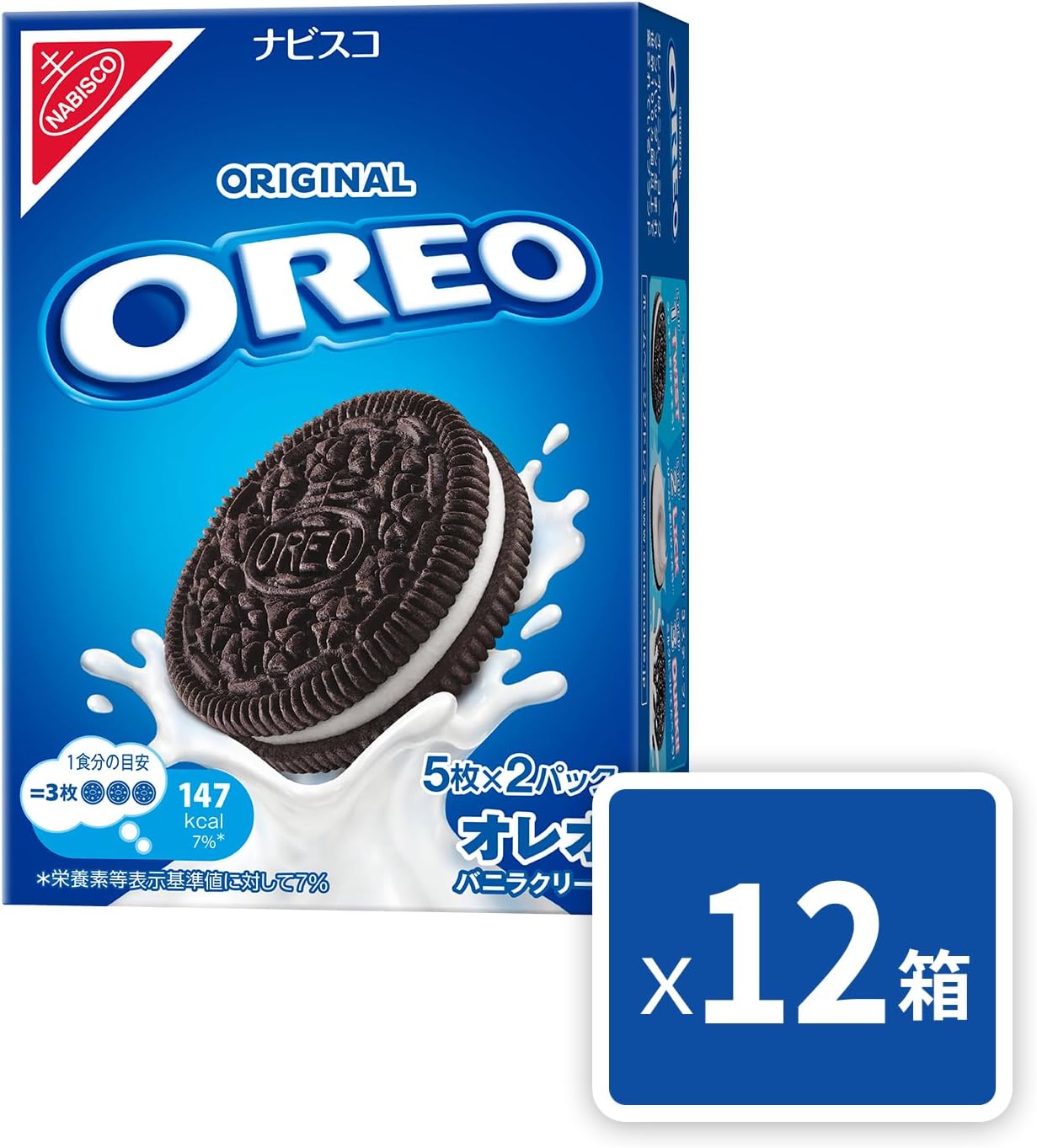 モンデリーズ・ジャパン モンデリ―ズ オレオ バニラクリーム 10枚×12個