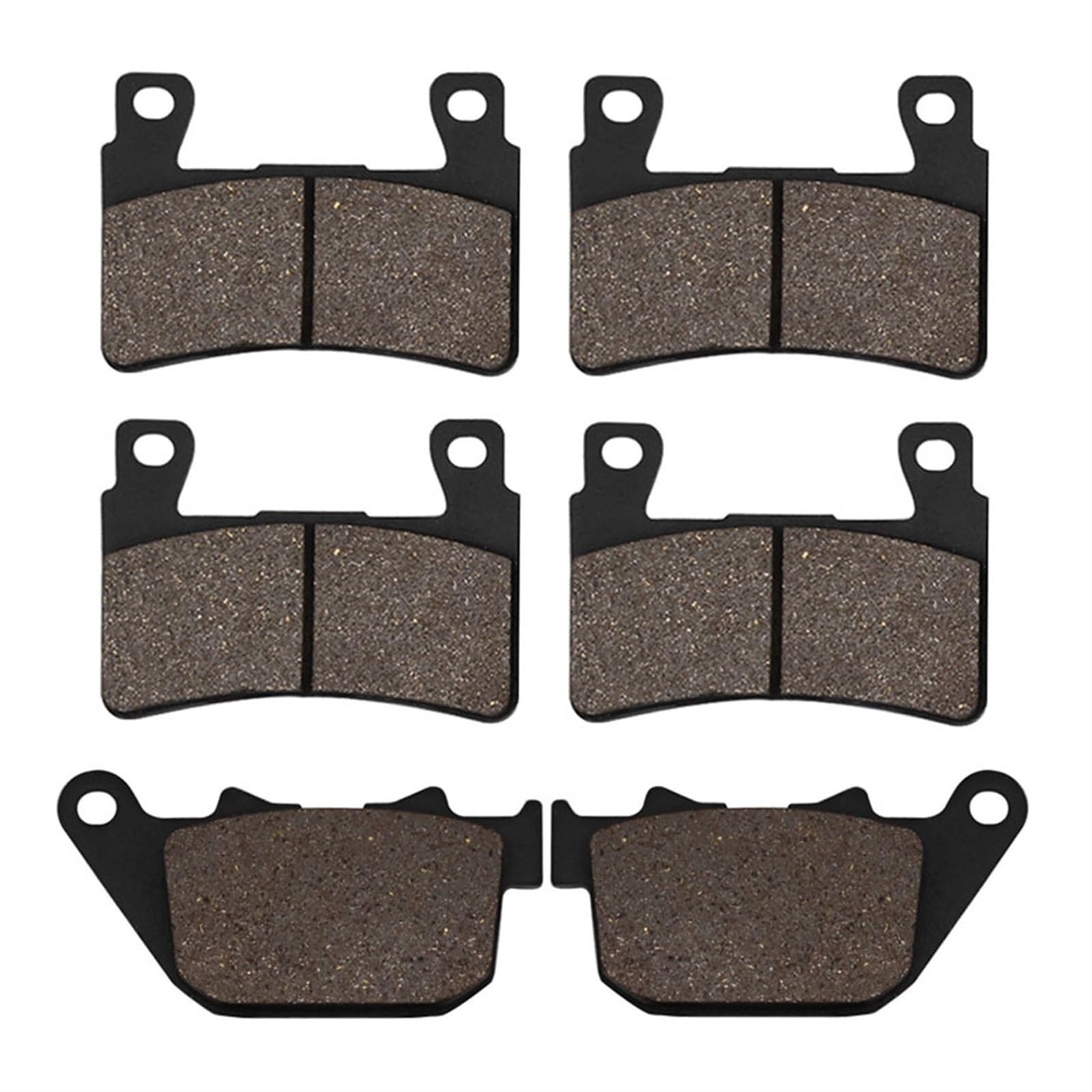 Pastillas de freno de motocicleta Pastillas de freno delanteras y traseras para motocicleta para Harley para Davidson XR1200 2008 2009 2010 XR1200X 2011 2012(Front and Rear)