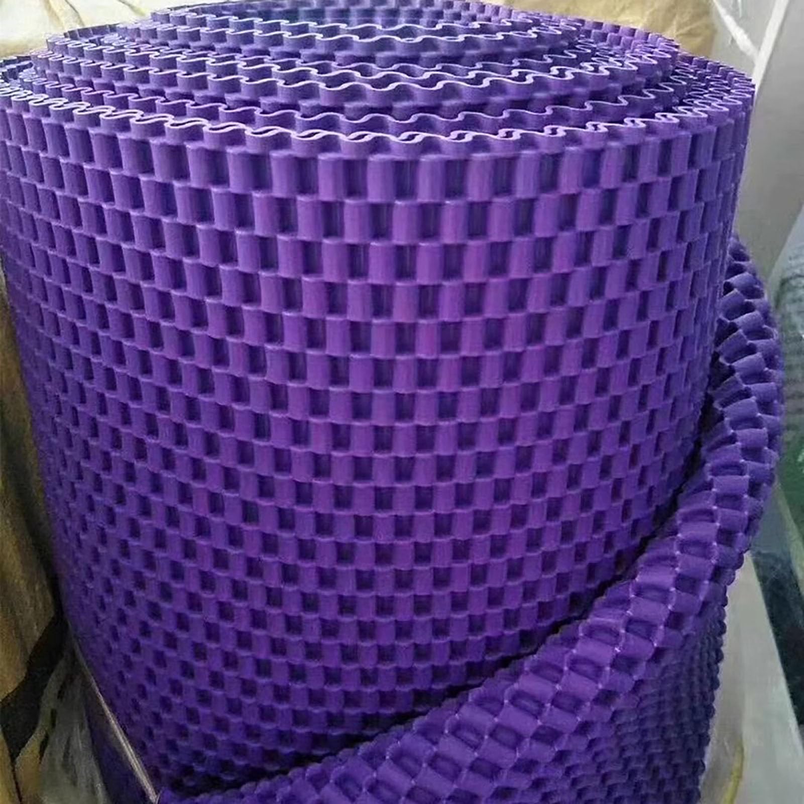Sol en caoutchouc tapis commerciaux pour mécaniciens automobiles et SUV violet 60x100