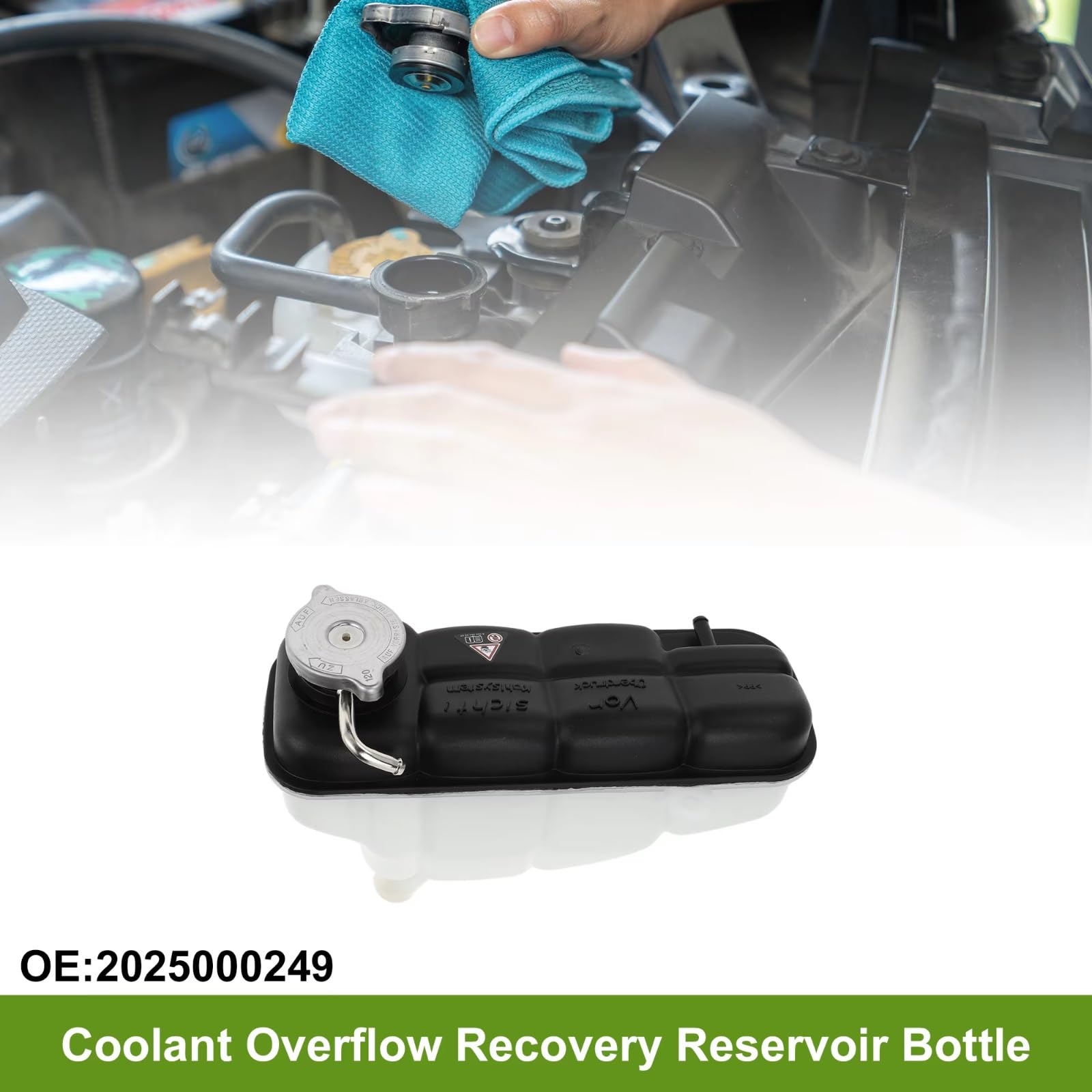 Compatibile Con Benz Per C230 2.3L L4 1994 1995 1996 1997 1998 2025000249 Serbatoio Liquido Raffreddamento Serbatoio Espansione Liquido Raffreddamento Motore Vaschetta Radiatore
