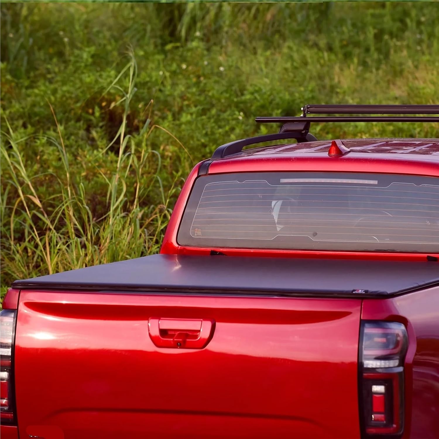 5.8 FT Soft Tri Fold Truck Bed Tonneau Cover for 2018 GMC Sierra 1500