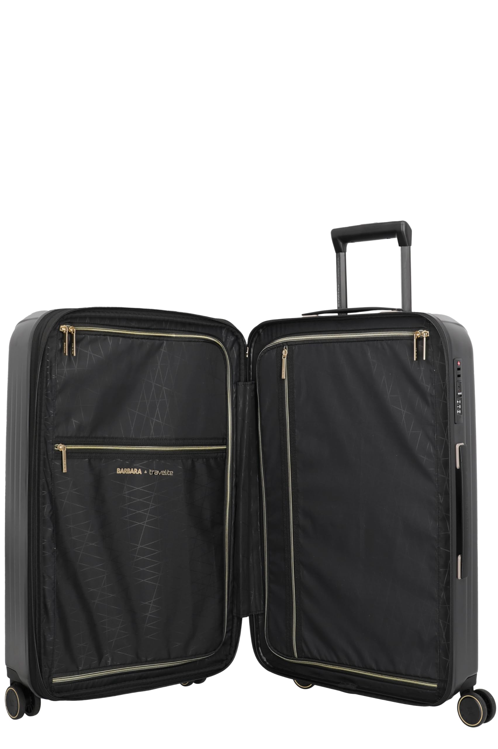 Barbara Novelty 4w Trolley M, Black Cuidado Personal y Salud