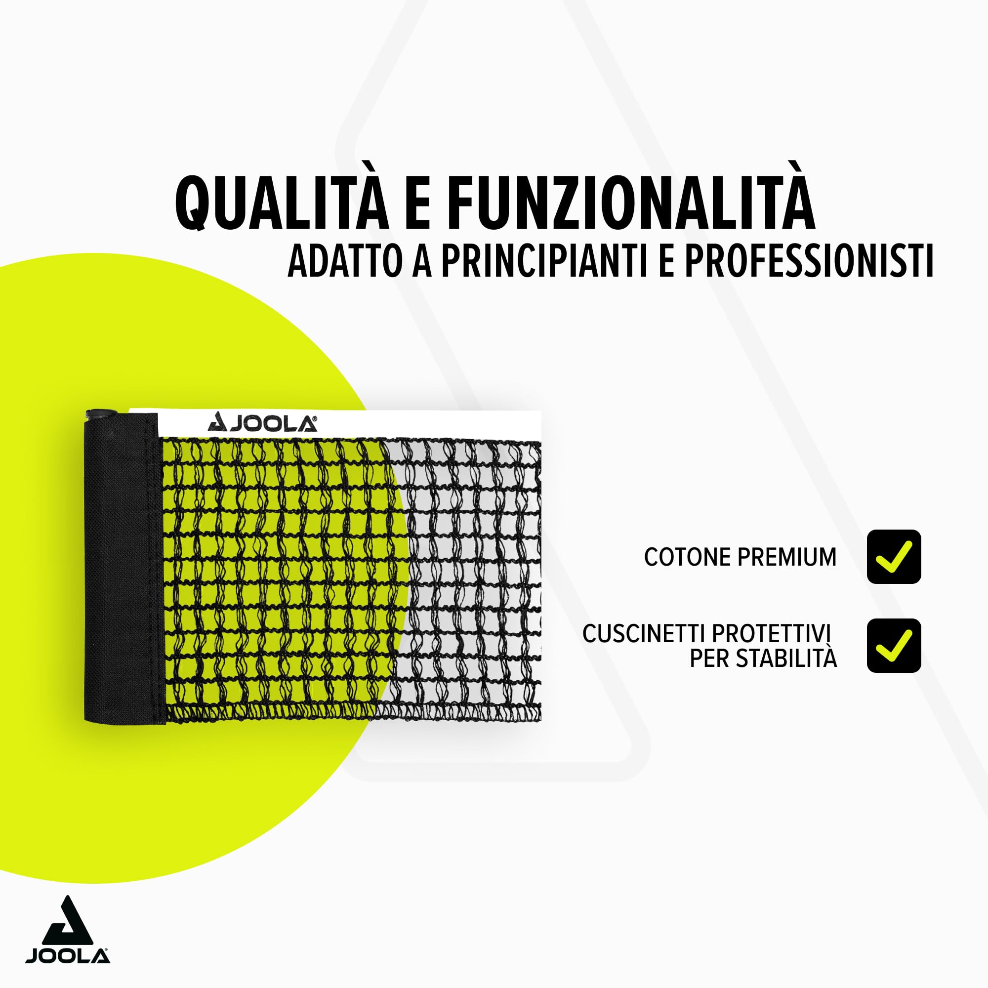 Joola - Set da Ping Pong Unisex per Adulti, 152 cm, Colore: Nero