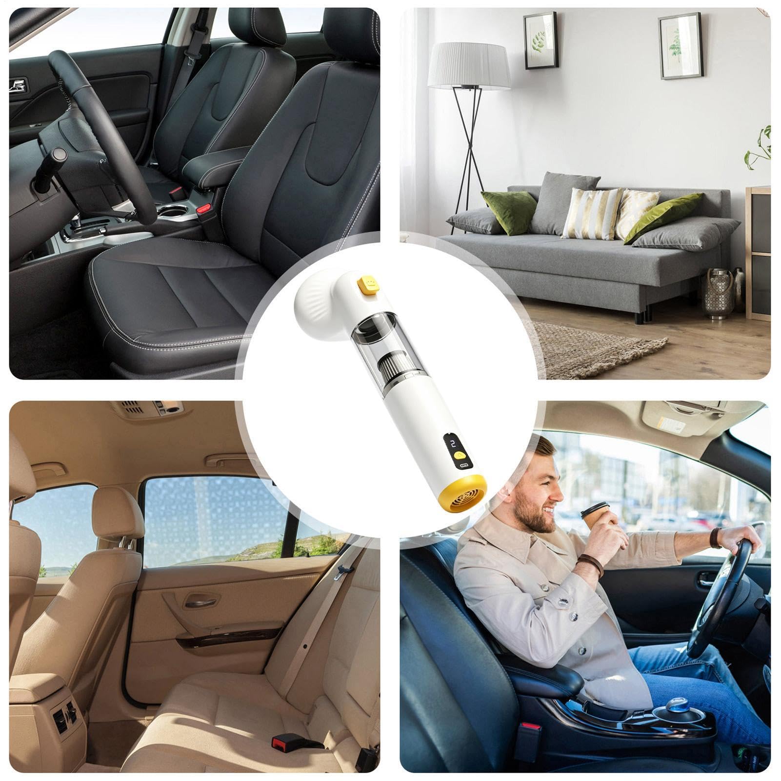 Hundebürsten-Staubsauger | Multifunktionales Kamm-Enthaarungsgerät | Tierpflege-Staubsauger - Für Sammler-Auto, Büro, Wohn-, Wohn-Zimmer, Schlafzimmer, Katze, Innenbereich