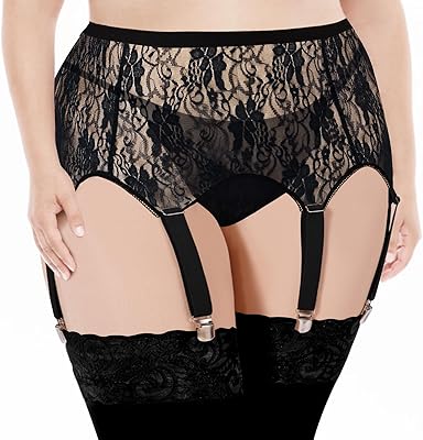 garter belt plus sizes Leg Avenue Plus Size Lace Garter Belt W/Thong( 6 Pc) White Garter Sets –  SEXYSHOES.COM main image 0