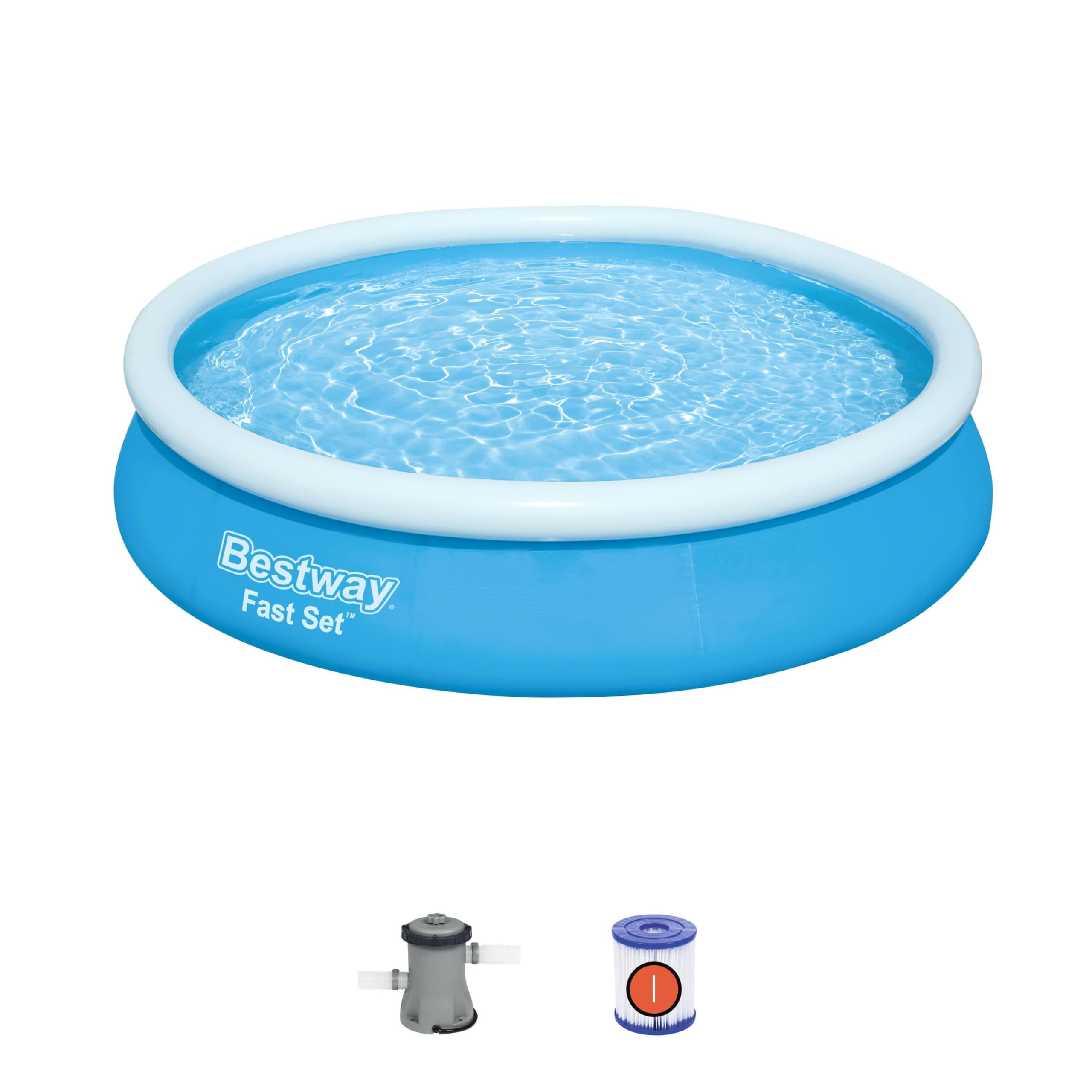 Bestway 57274-19 Set Piscine, Blu