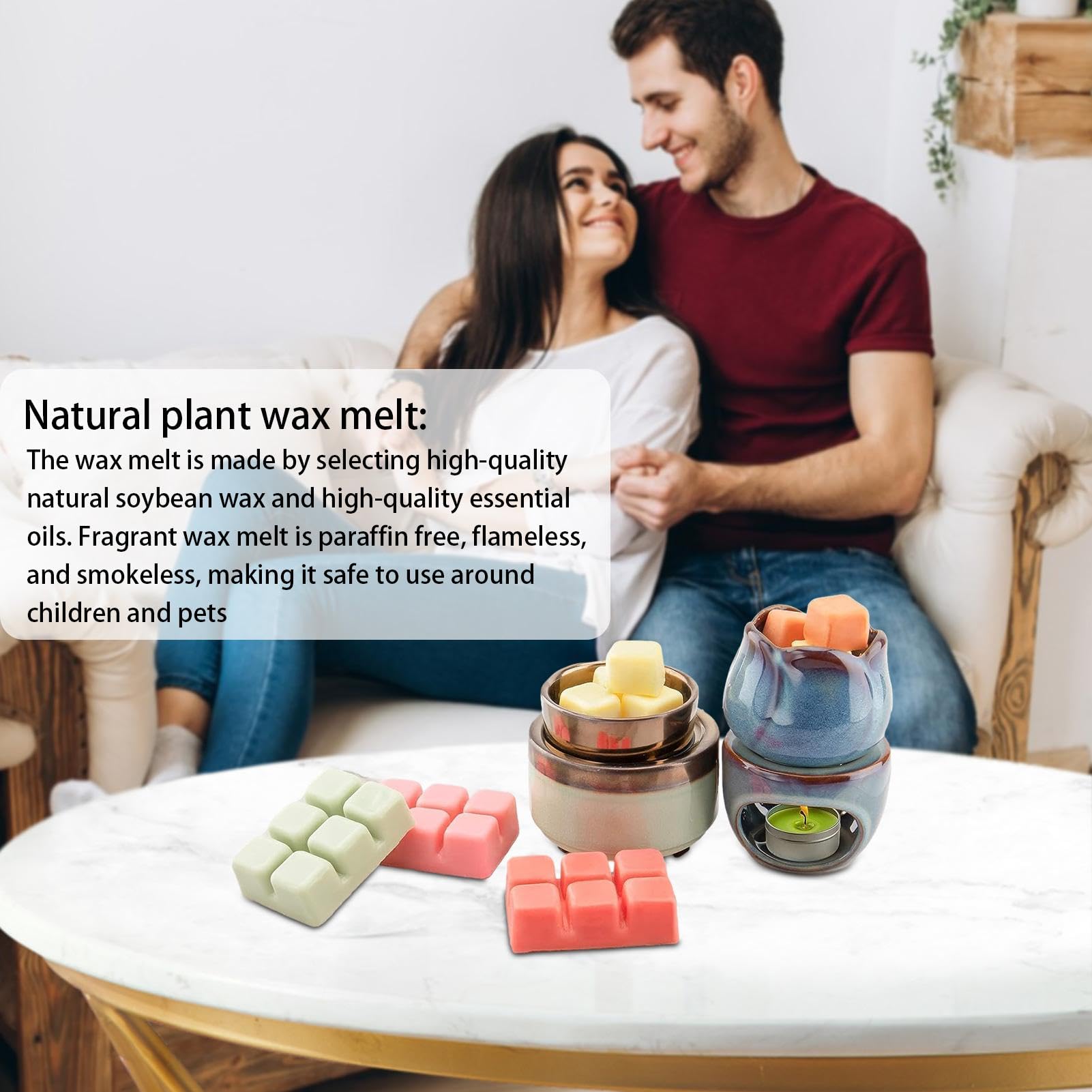 VEGAN WAX MELTS ワックスメルツ　アロマ　4個入り×14個セット VEGAN WAX MELTS ワックスメルツアロマ4個入り×14個セット