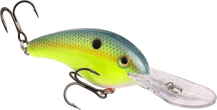 Strike King Strike King Promodel Crankbait S5XD Fishing Lure, 5/8 oz, Unique Curved Bill and Balance