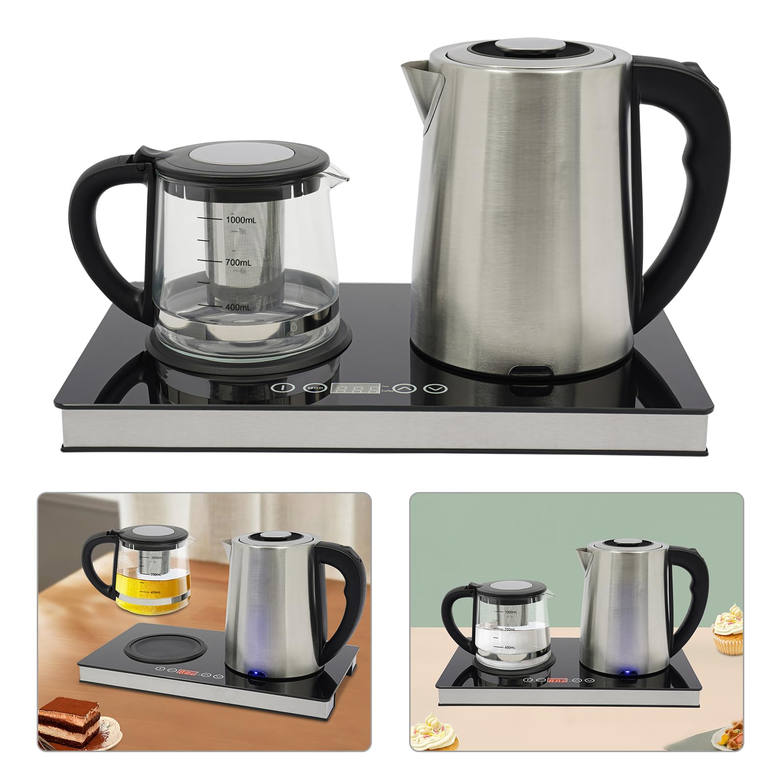 kettle Teezubereiter aus Glas