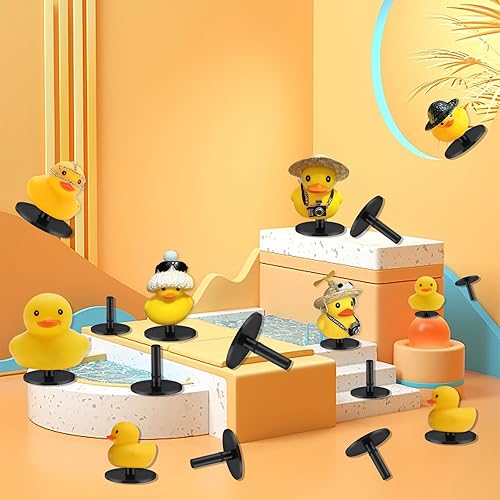 Miniatura 8 de 40 piezas de enchufe de pato, casillero de goma para tablero de Jeep y pantalla fija, regalo para los amantes de Jeep, calcomanías de doble cara
