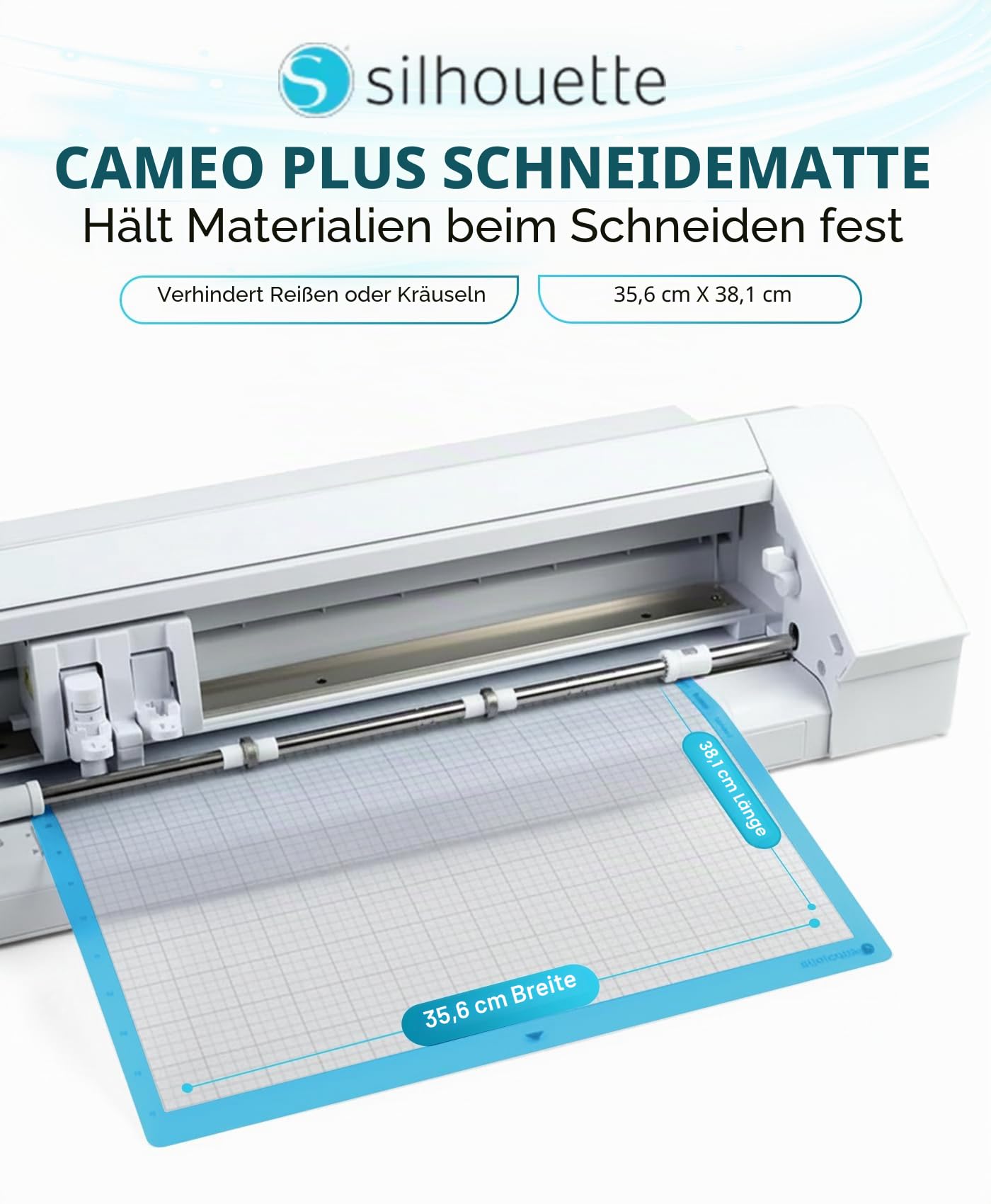 Silhouette America Schneidematte für SILHOUETTE CAMEO PLUS & PRO Leicht klebend
