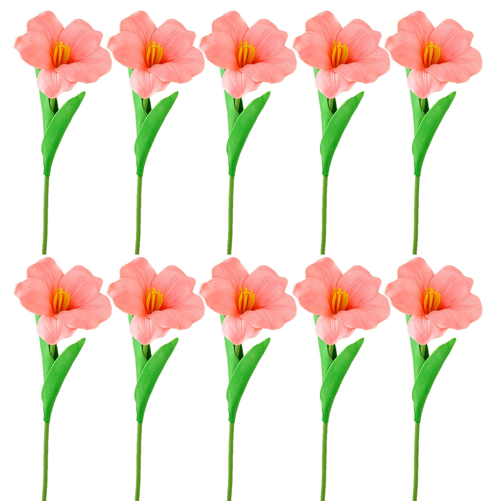 Tsophreniq M 10Pcs Artificial Flower Bouquets Realistic Simulation Flower Branch For Wedding Decoration, Kitchen Garden Decoration Arrangements