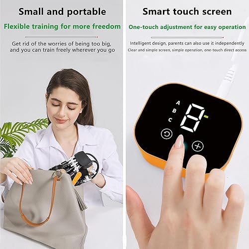 Miniatura 5 de Rehabilitation Robot Gloves, Hand Stroke Recovery Equipment, Left & Right Hand Finger Rehabilitation Trainer, Relieve Hand