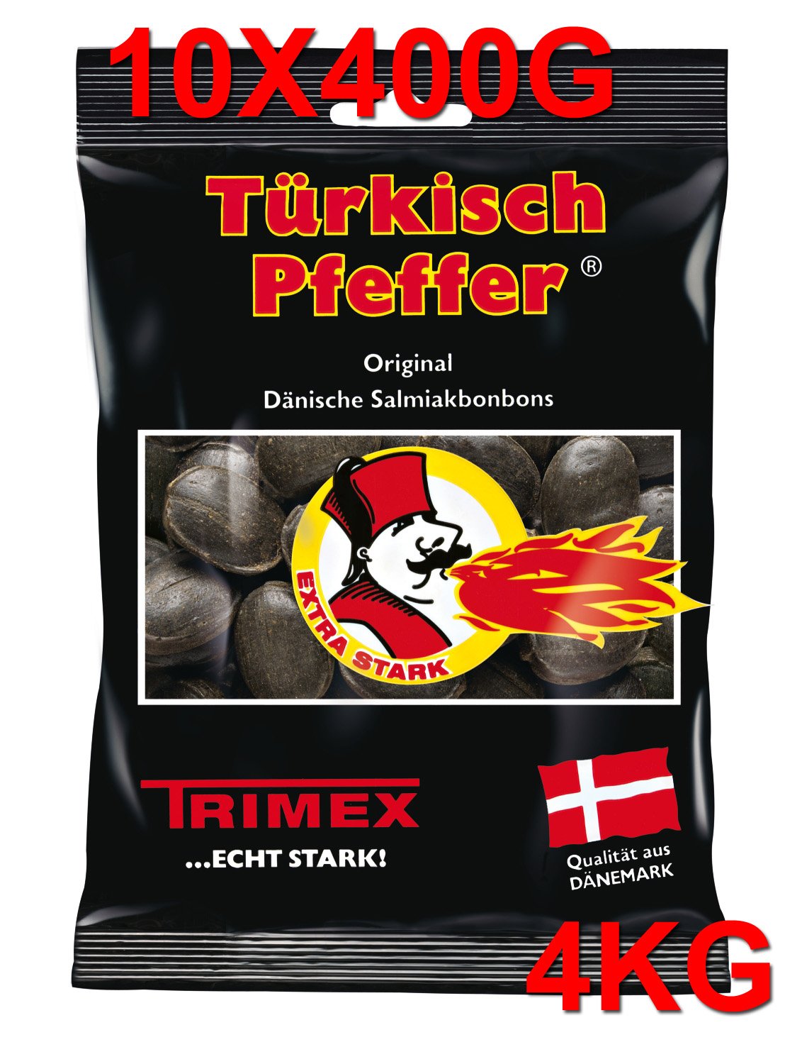 10 x TRIMEX TÜRKISCH PFEFFER 400g LAKRITZ