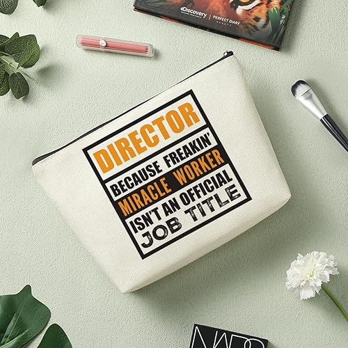 Miniatura 6 de Decohim Bolsa de maquillaje divertida bolsa de cosméticos, blanco461