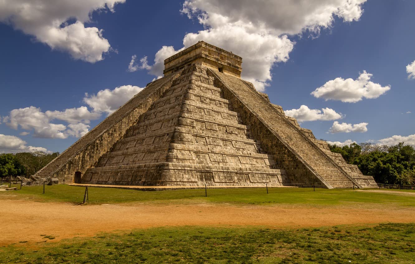 Spjoysp Girls Paint By Numbers Personalised Toys Most Popular City Mexico Mayan Pyramid Chichen Itza 16X20 Inch With Frame